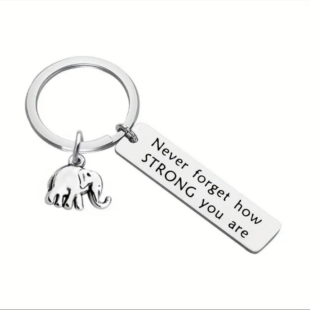 Inspirational Message Keychain - Picture 2 of 8